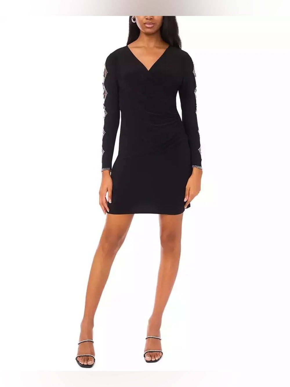 MSK
Women's Faraj Sleeve Faux Wrap Dress